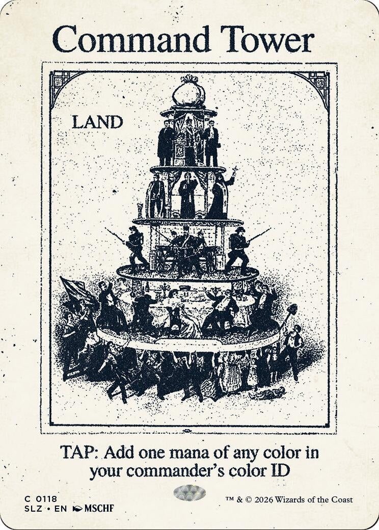 Image for Command Tower (0118) (Secret Lair x MSCHF: The Zeta Set) (118) (SLZ) - Magic: The Gathering