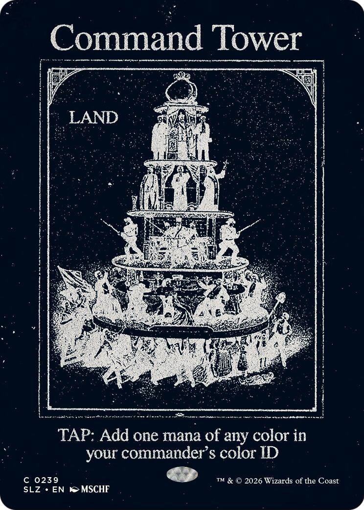Image for Command Tower (0239) (Secret Lair x MSCHF: The Zeta Set) (239) (SLZ) - Magic: The Gathering