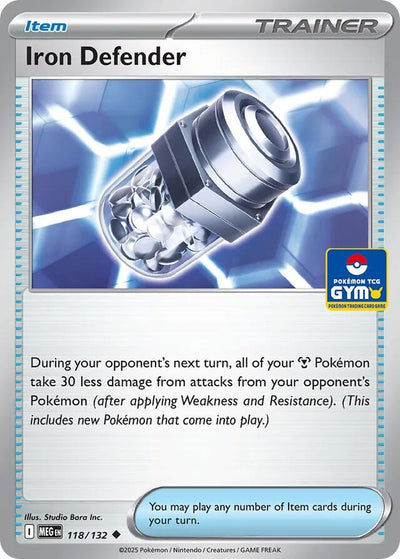 Iron Defender - 118/132 (GYM) (Southeast Asia Exclusives) (118/132) (SEA)