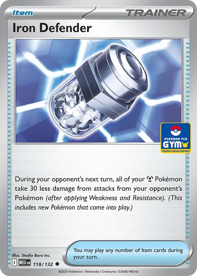 Image for Iron Defender - 118/132 (GYM) (Southeast Asia Exclusives) (118/132) (SEA) - Pokemon