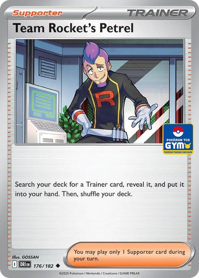 Team Rocket's Petrel - 176/182 (GYM) (Southeast Asia Exclusives) (176/182) (SEA)