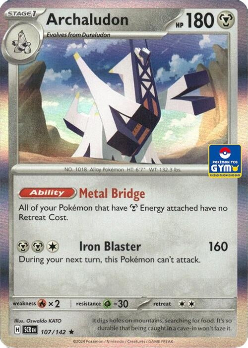 Image for Archaludon - 107/142 (GYM) (Southeast Asia Exclusives) (107/142) (SEA) - Pokemon