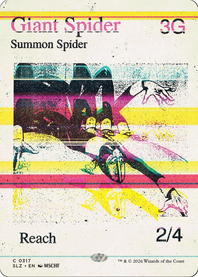 Giant Spider (0317) (Secret Lair x MSCHF: The Zeta Set) (317) (SLZ)