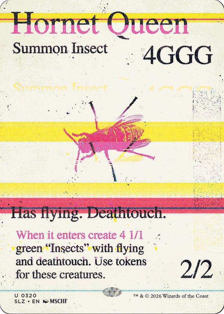 Image for Hornet Queen (0320) (Secret Lair x MSCHF: The Zeta Set) (320) (SLZ) - Magic: The Gathering