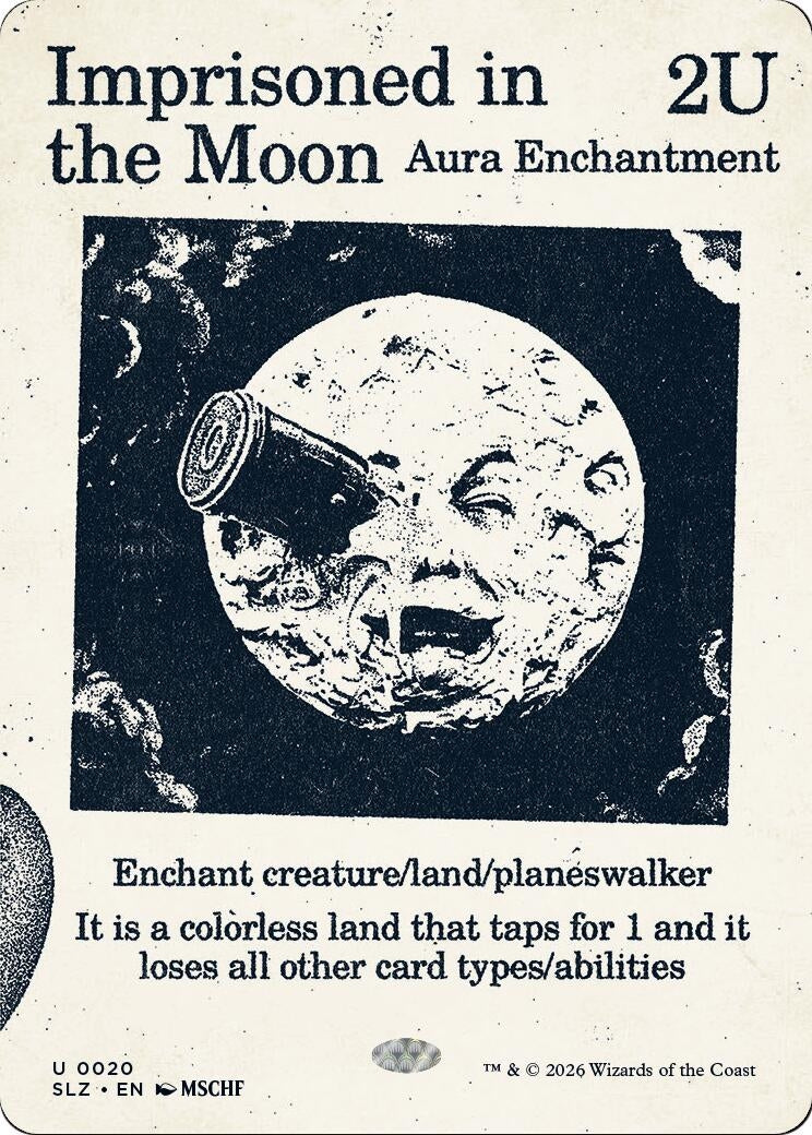 Image for Imprisoned in the Moon (0020) (Secret Lair x MSCHF: The Zeta Set) (20) (SLZ) - Magic: The Gathering