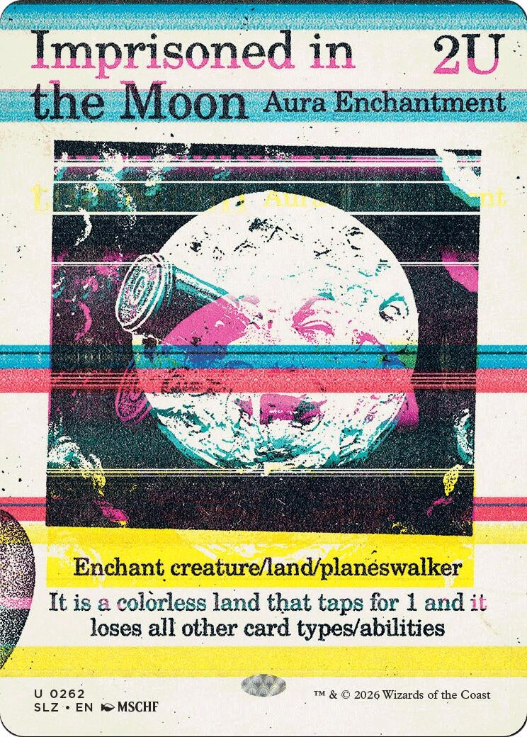 Image for Imprisoned in the Moon (0262) (Secret Lair x MSCHF: The Zeta Set) (262) (SLZ) - Magic: The Gathering