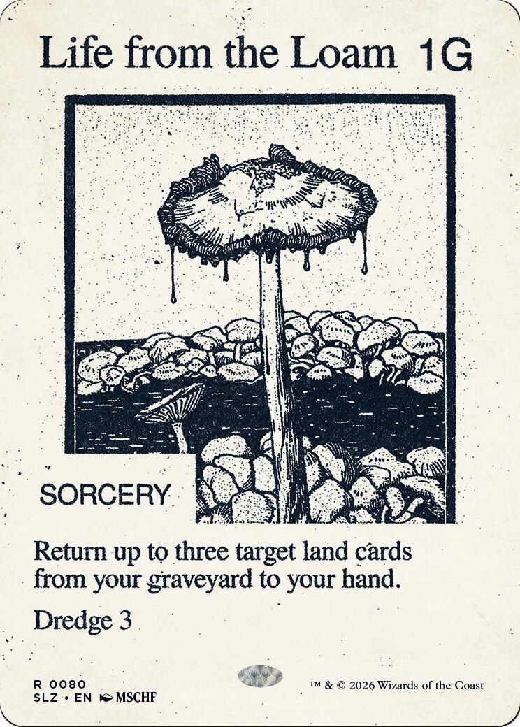 Image for Life from the Loam (0080) (Secret Lair x MSCHF: The Zeta Set) (80) (SLZ) - Magic: The Gathering
