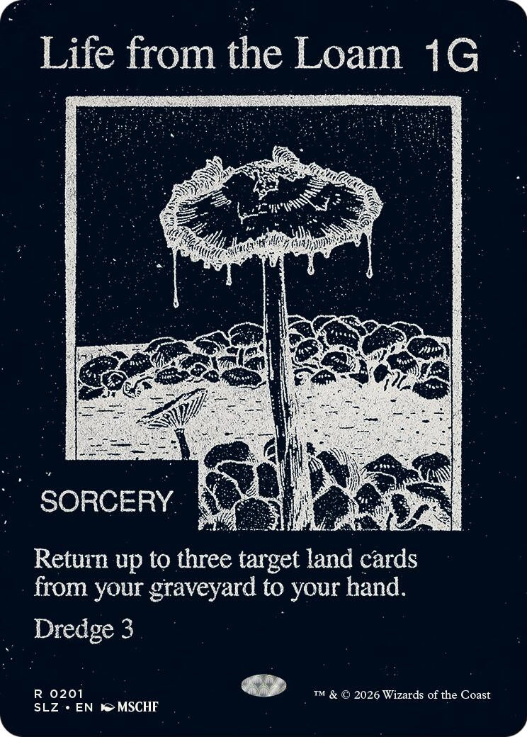 Image for Life from the Loam (0201) (Secret Lair x MSCHF: The Zeta Set) (201) (SLZ) - Magic: The Gathering