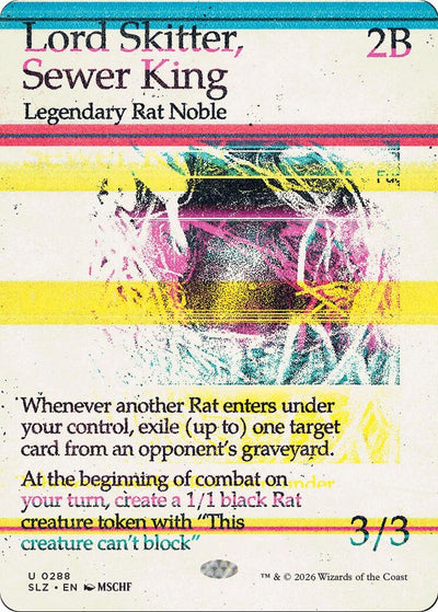Lord Skitter, Sewer King (0288) (Secret Lair x MSCHF: The Zeta Set) (288) (SLZ)