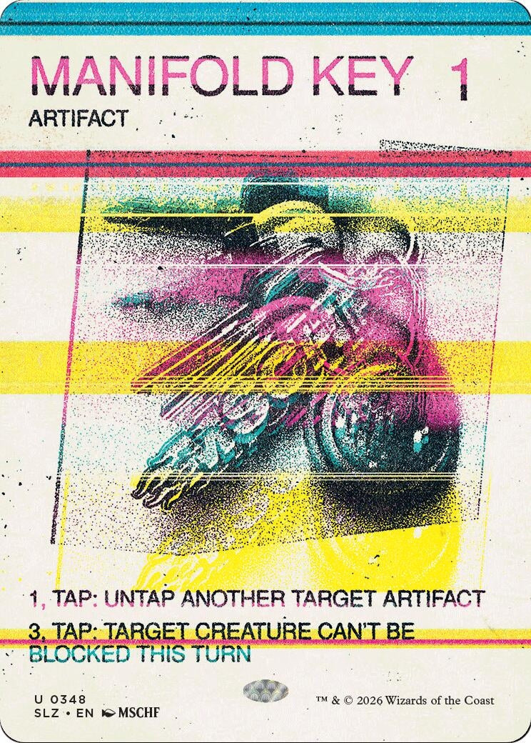 Image for Manifold Key (0348) (Secret Lair x MSCHF: The Zeta Set) (348) (SLZ) - Magic: The Gathering