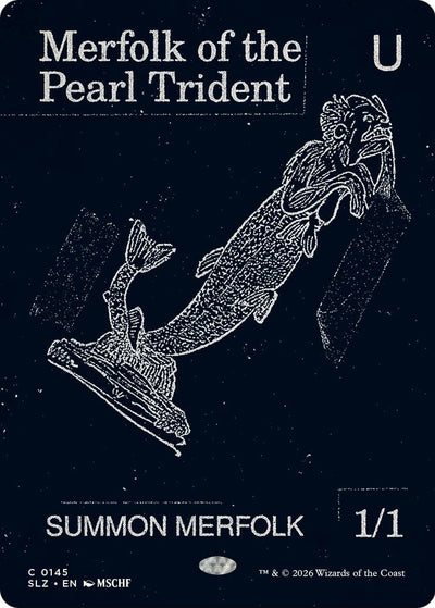 Merfolk of the Pearl Trident (0145) (Secret Lair x MSCHF: The Zeta Set) (145) (SLZ)