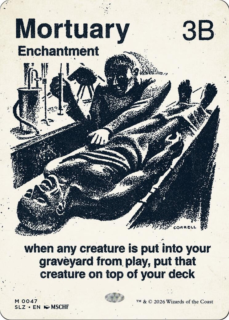 Image for Mortuary (0047) (Secret Lair x MSCHF: The Zeta Set) (47) (SLZ) - Magic: The Gathering