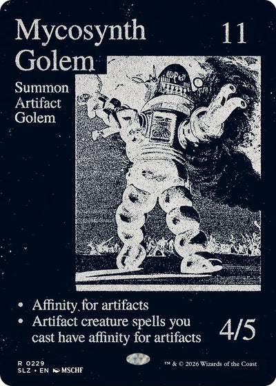 Mycosynth Golem (0229) (Secret Lair x MSCHF: The Zeta Set) (229) (SLZ)
