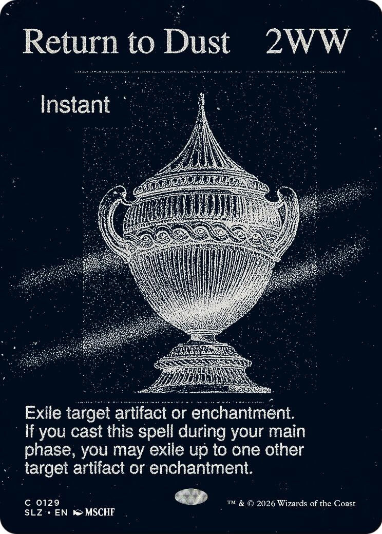 Image for Return to Dust (0129) (Secret Lair x MSCHF: The Zeta Set) (129) (SLZ) - Magic: The Gathering