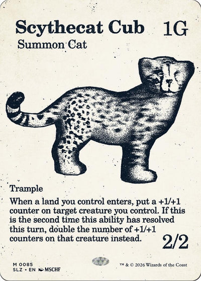 Scythecat Cub (0085) (Secret Lair x MSCHF: The Zeta Set) (85) (SLZ)