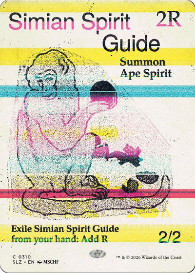 Simian Spirit Guide (0310) (Secret Lair x MSCHF: The Zeta Set) (310) (SLZ)