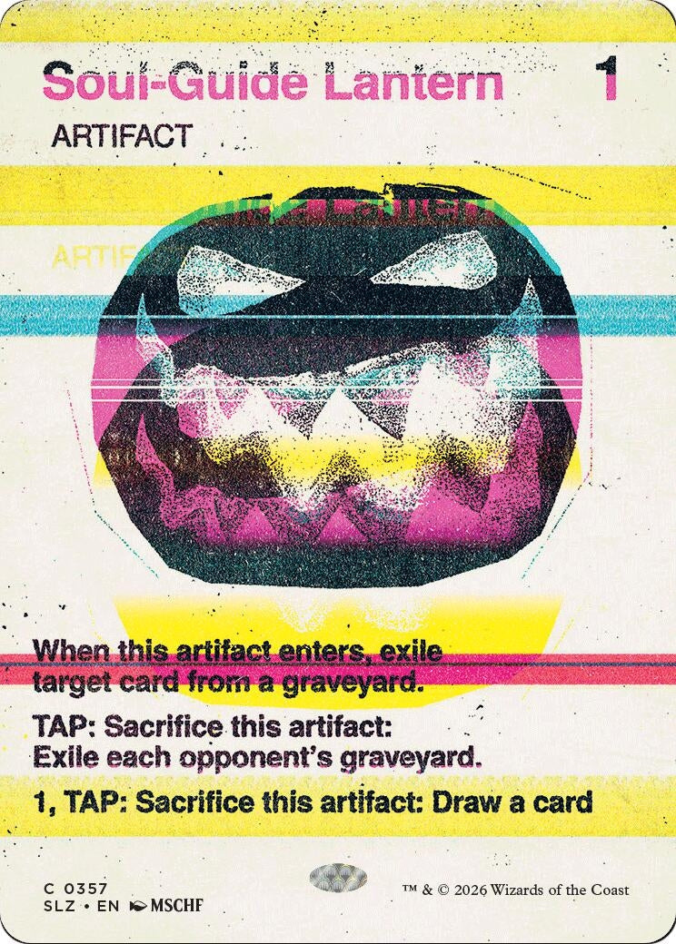 Image for Soul-Guide Lantern (0357) (Secret Lair x MSCHF: The Zeta Set) (357) (SLZ) - Magic: The Gathering