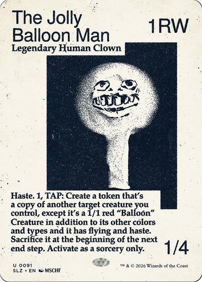 The Jolly Balloon Man (0091) (Secret Lair x MSCHF: The Zeta Set) (91) (SLZ)