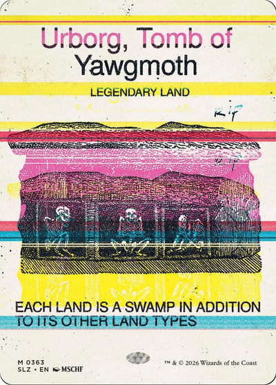 Urborg, Tomb of Yawgmoth (0363) (Secret Lair x MSCHF: The Zeta Set) (363) (SLZ)