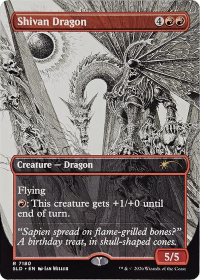 Shivan Dragon (7180) (Secret Lair Drop Series) (7180) (SLD)