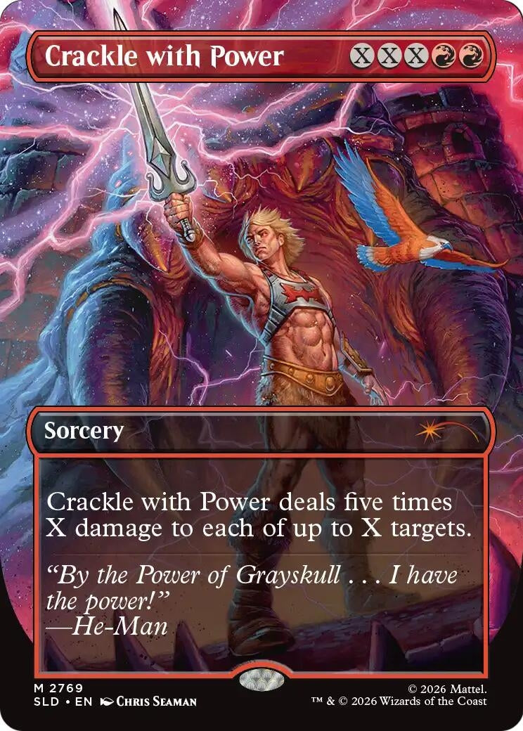 Image for Crackle with Power (Secret Lair Drop Series) (2769) (SLD) - Magic: The Gathering