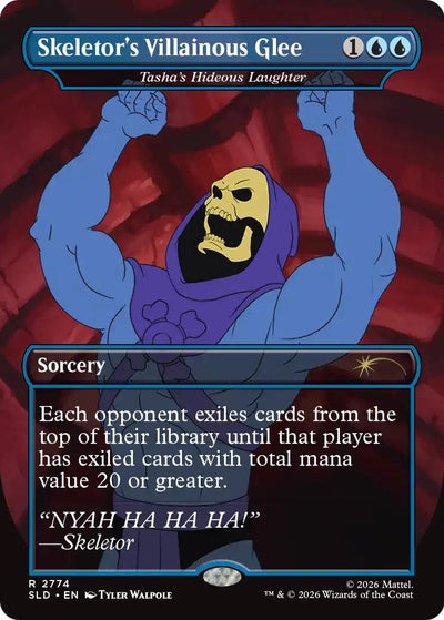 Skeletor's Villainous Glee - Tasha's Hideous Laughter (Secret Lair Drop Series) (2774) (SLD)
