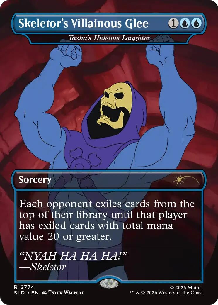Image for Skeletor's Villainous Glee - Tasha's Hideous Laughter (Secret Lair Drop Series) (2774) (SLD) - Magic: The Gathering