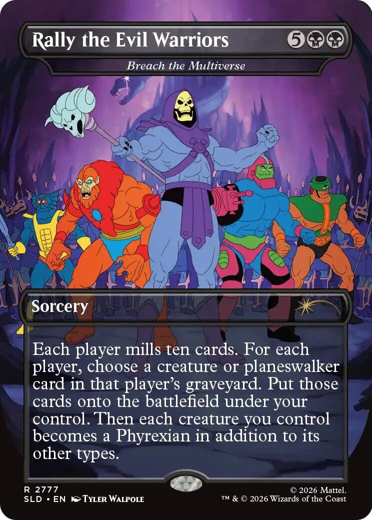 Image for Rally the Evil Warriors - Breach the Multiverse (Secret Lair Drop Series) (2777) (SLD) - Magic: The Gathering