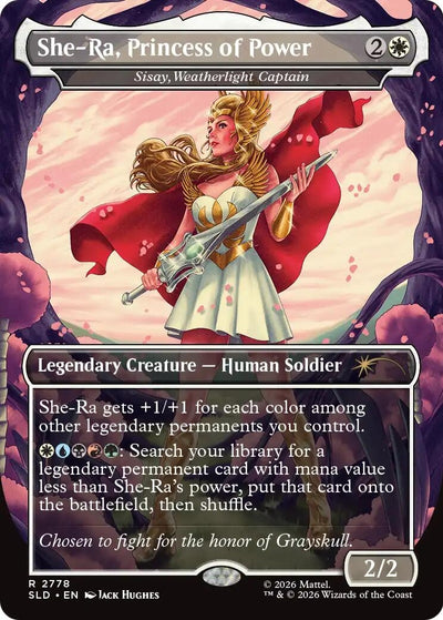 She-Ra, Princess of Power - Sisay, Weatherlight Captain (Secret Lair Drop Series) (2778) (SLD)