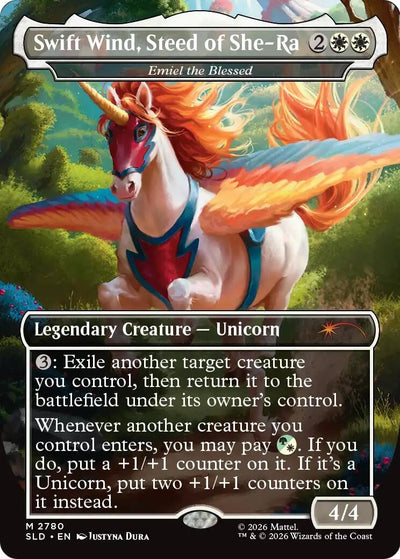 Swift Wind, Steed of She-Ra - Emiel the Blessed (Secret Lair Drop Series) (2780) (SLD)