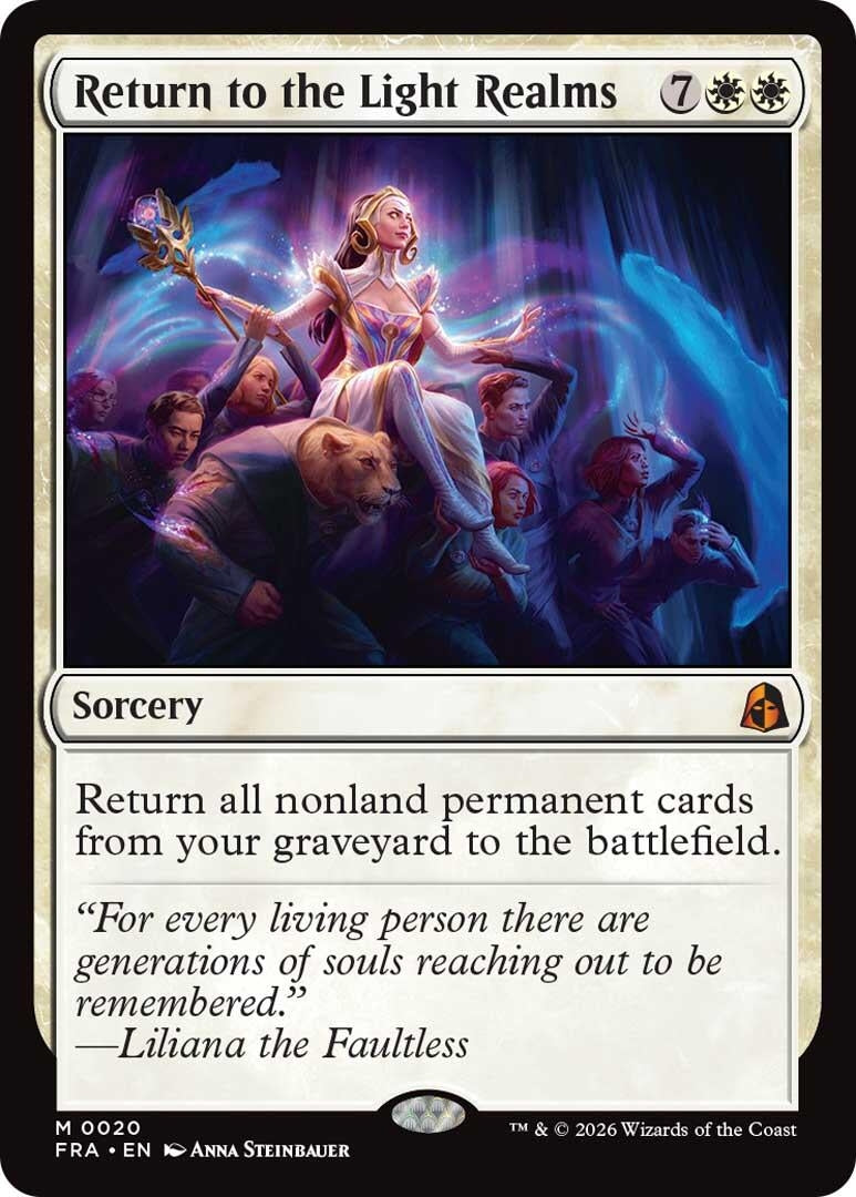 Image for Return to the Light Realms (Reality Fracture) (20) (FRA) - Magic: The Gathering