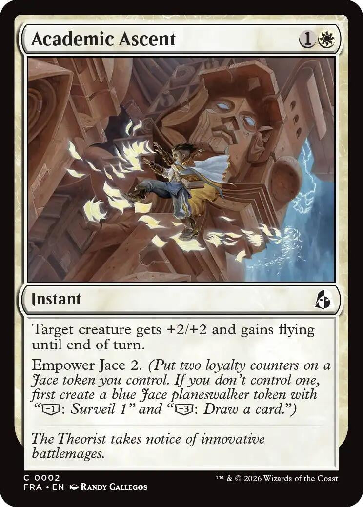 Image for Academic Ascent (Reality Fracture) (2) (FRA) - Magic: The Gathering