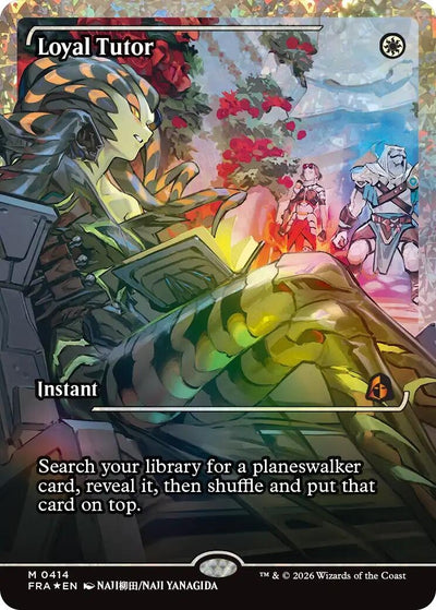 Loyal Tutor (Showcase) (Fracture Foil) (Reality Fracture) (414) (FRA)