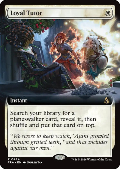 Loyal Tutor (Extended Art) (Reality Fracture) (424) (FRA)
