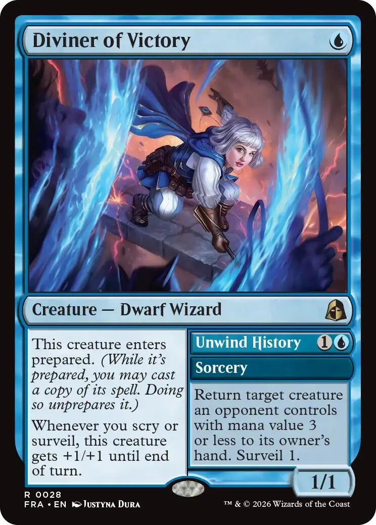 Image for Diviner of Victory (Reality Fracture) (28) (FRA) - Magic: The Gathering