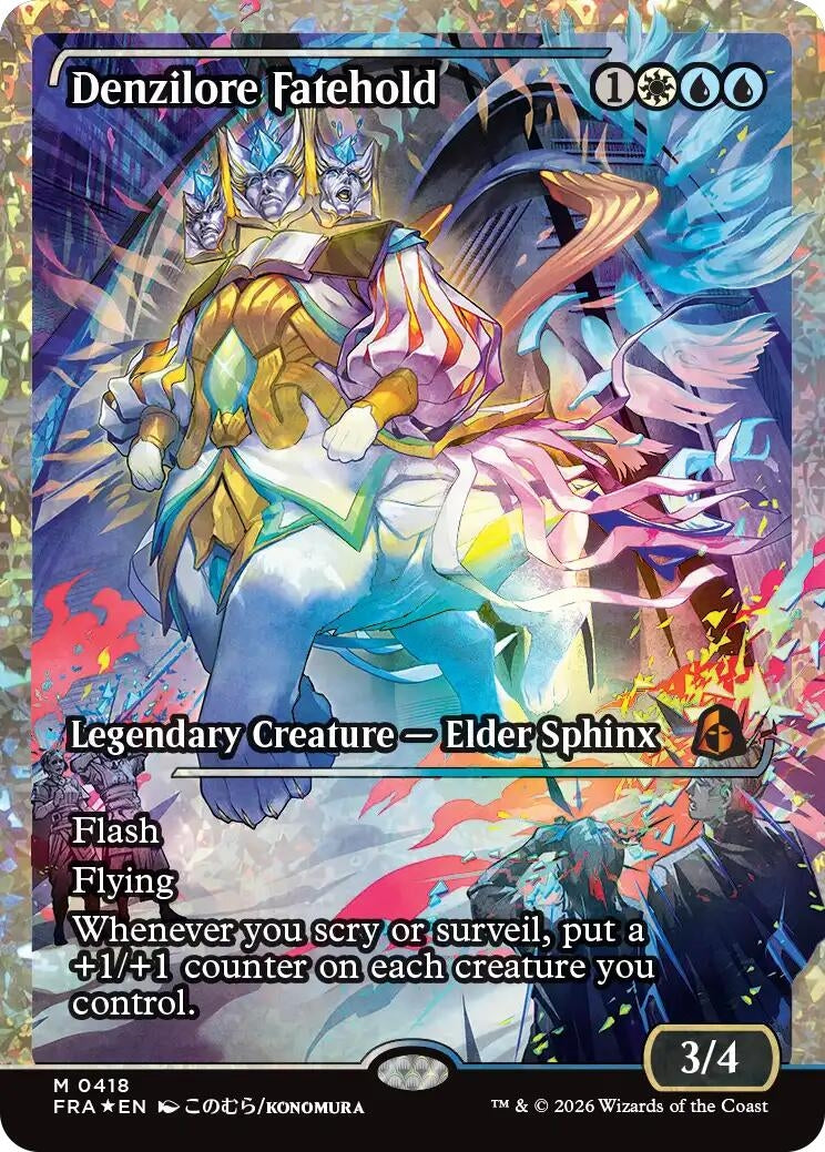 Image for Denzilore Fatehold (Showcase) (Fracture Foil) (0418) (Reality Fracture) (418) (FRA) - Magic: The Gathering