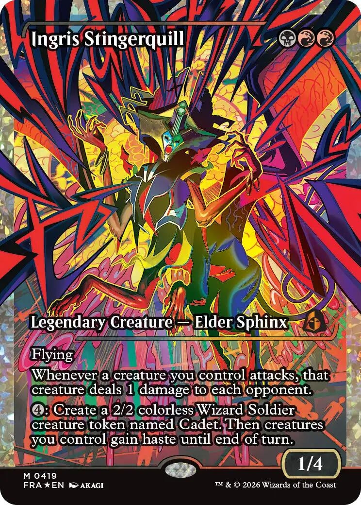 Image for Ingris Stingerquill (Showcase) (Fracture Foil) (0419) (Reality Fracture) (419) (FRA) - Magic: The Gathering