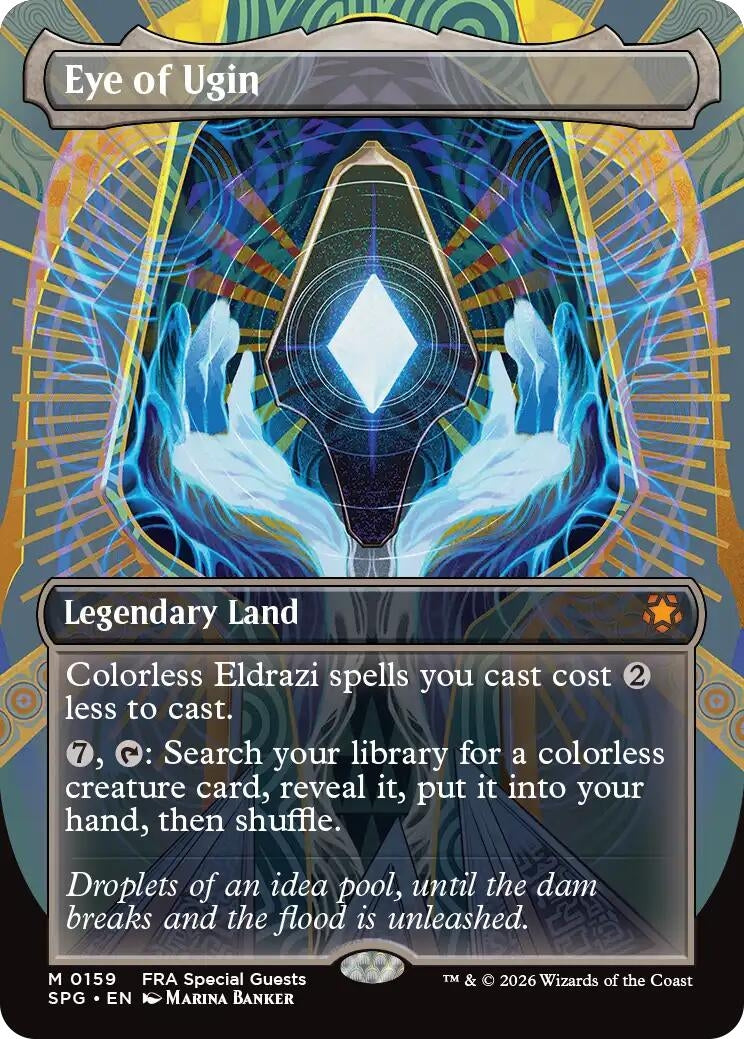 Image for Eye of Ugin (Borderless) (Special Guests) (159) (SPG) - Magic: The Gathering