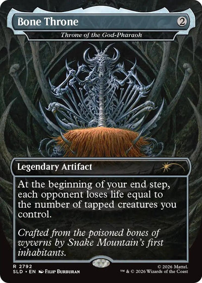 Bone Throne - Throne of the God-Pharaoh (Secret Lair Drop Series) (2792) (SLD)