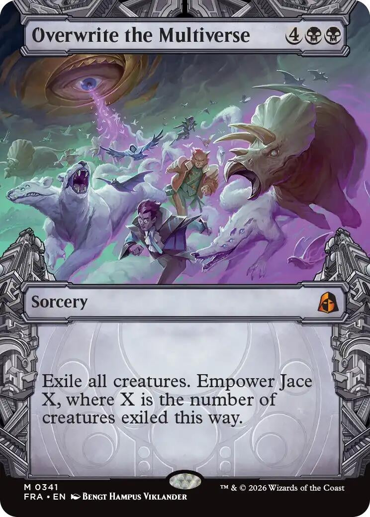 Image for Overwrite the Multiverse (Showcase) (Reality Fracture) (341) (FRA) - Magic: The Gathering