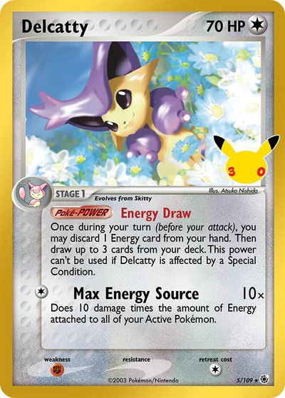 Delcatty (ME: 30th Celebration Classic Collection) (5/109) (30C)