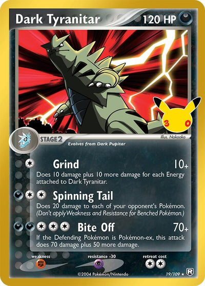 Dark Tyranitar (ME: 30th Celebration Classic Collection) (19/109) (30C)
