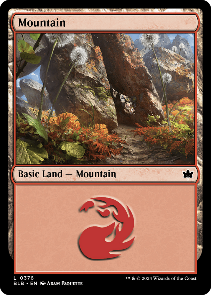 Mountain (0376) [Bloomburrow]