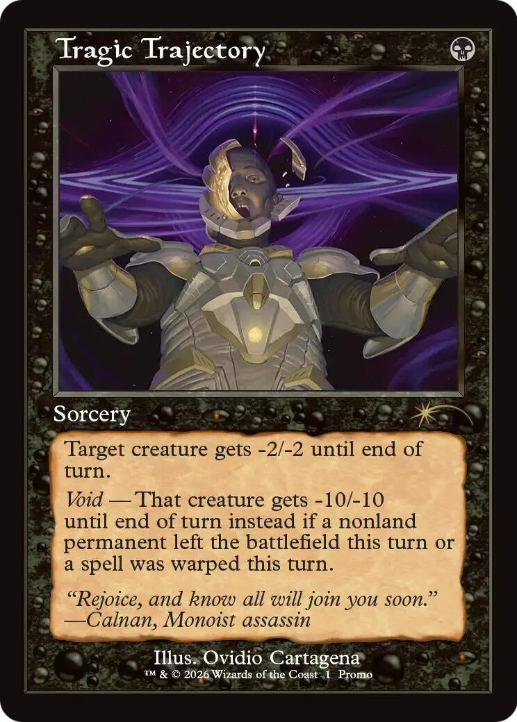 Image for Tragic Trajectory (Retro Frame) (WPN & Gateway Promos) (1) (WPN) - Magic: The Gathering