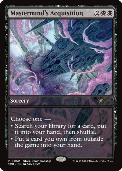 Mastermind's Acquisition (Game Day & Store Championship Promos) (GAME)
