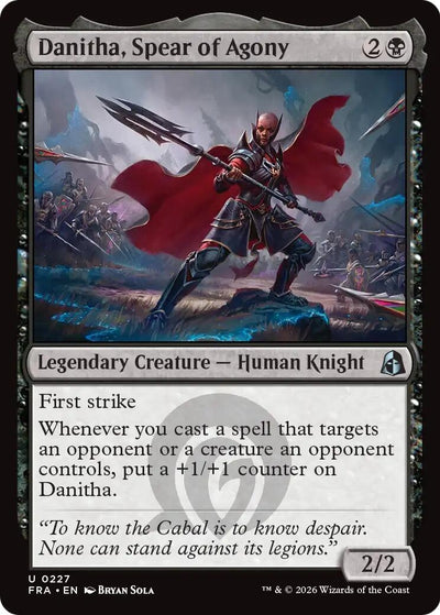 Danitha, Spear of Agony (Reality Fracture) (227) (FRA)