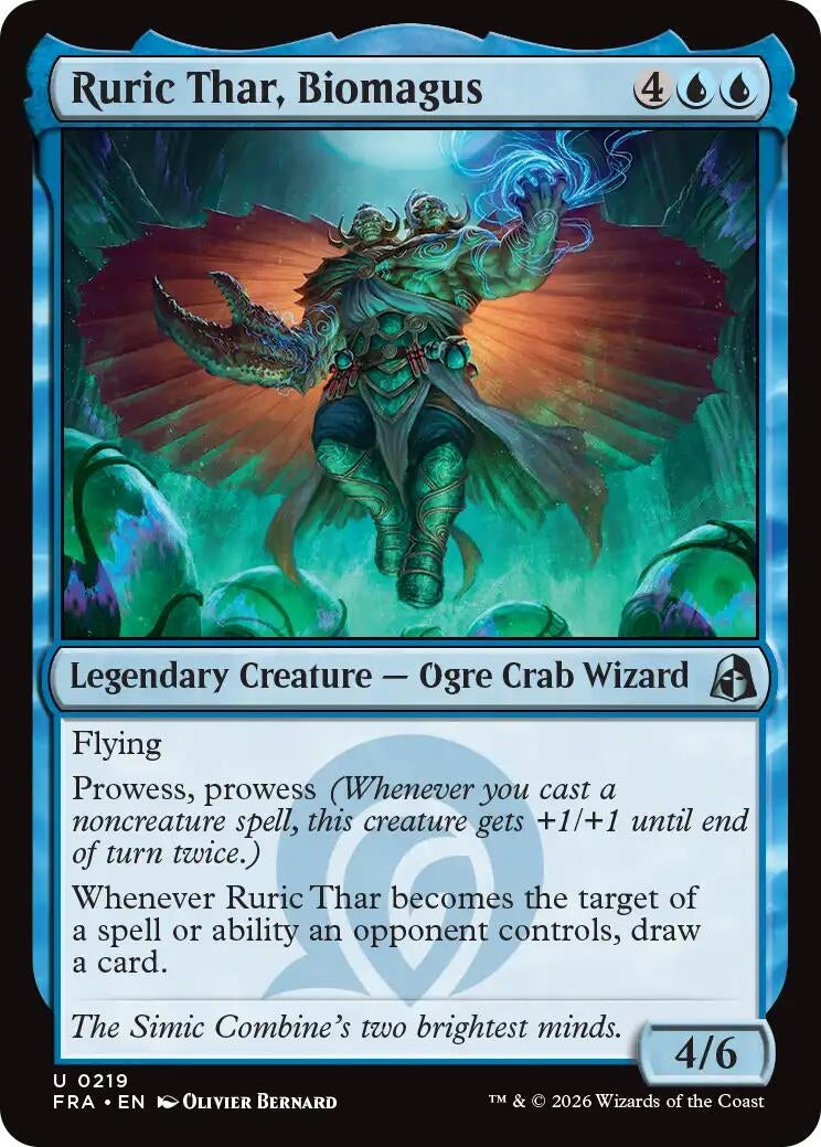 Image for Ruric Thar, Biomagus (Reality Fracture) (219) (FRA) - Magic: The Gathering