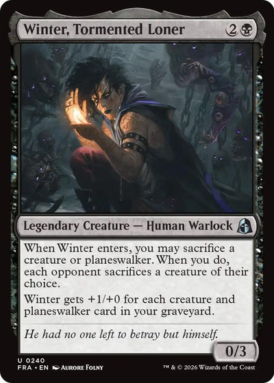 Winter, Tormented Loner (Reality Fracture) (240) (FRA)