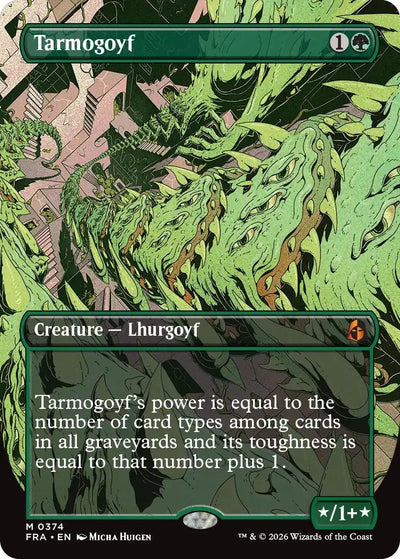 Tarmogoyf (Borderless) (Reality Fracture) (374) (FRA)