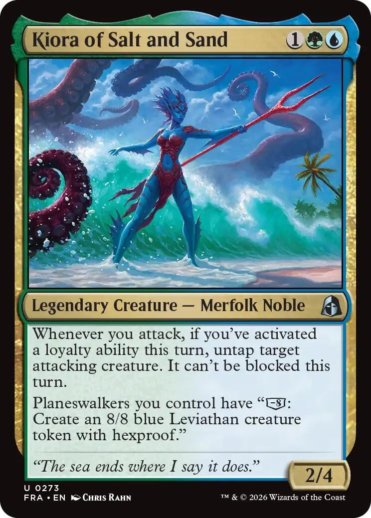 Image for Kiora of Salt and Sand (Reality Fracture) (273) (FRA) - Magic: The Gathering